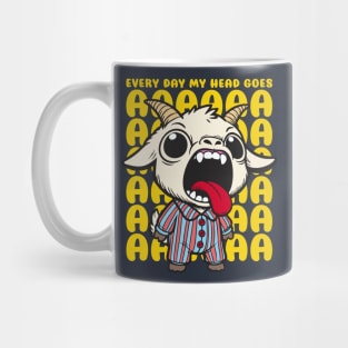 Baby Goat in Pajamas Mug